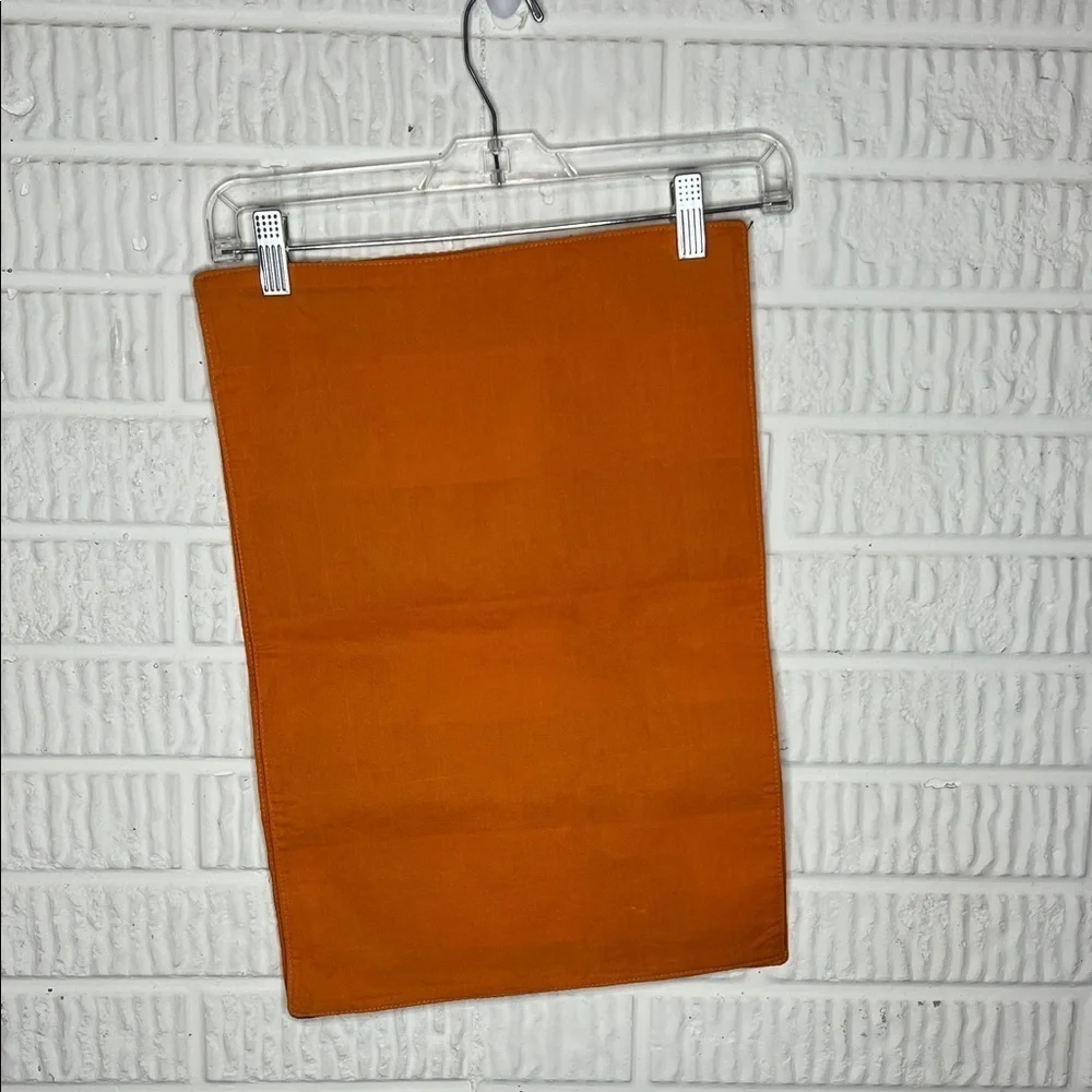 Halloween Themed Orange and Black Placemats